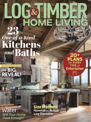 cover image of Log and Timber Home Living